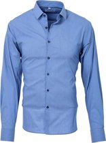 Geminorum Overhemd Blauw Gestreept-44