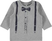 Name it Jongens T-shirt - Grey Melange - Maat 62