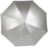 Automatische paraplu zilver 105 cm