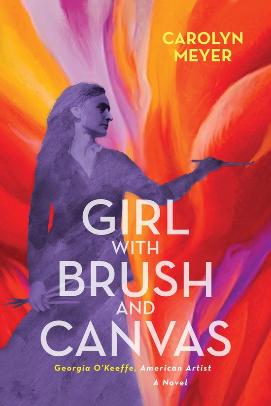 Girl with Brush and Canvas - cover