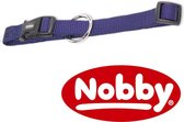 Nobby halsband classic blauw 40-55 x 1 cm - 1 st