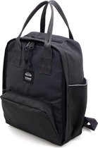 Sealand Buddy S Rugzak - Handgemaakte Backpack van upcycled canvas - Weerbestendig - 11L - Zwart