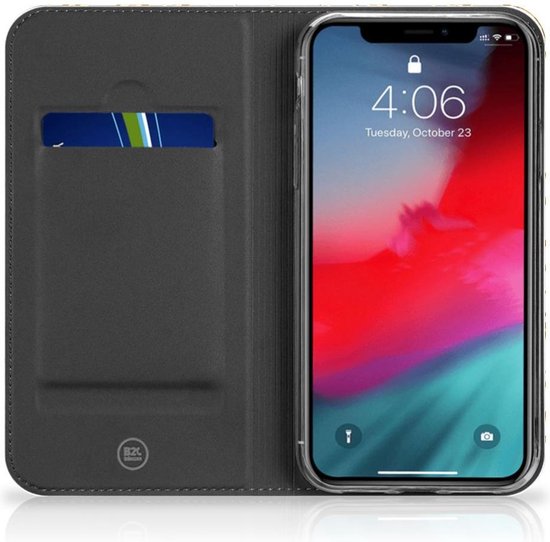 iPhone 11 Pro Smart Cover Fleurs dorées