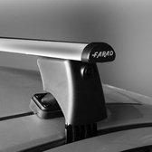 Dakdragers Audi A1 3 deurs hatchback vanaf 2010 - Farad aluminium