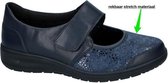 Solidus -Dames -  blauw - comfortschoenen - maat 36½