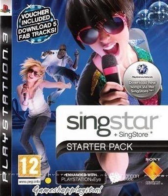 kompas Prik vergaan Singstar + Singstore Starter Pack PS3 | Games | bol.com