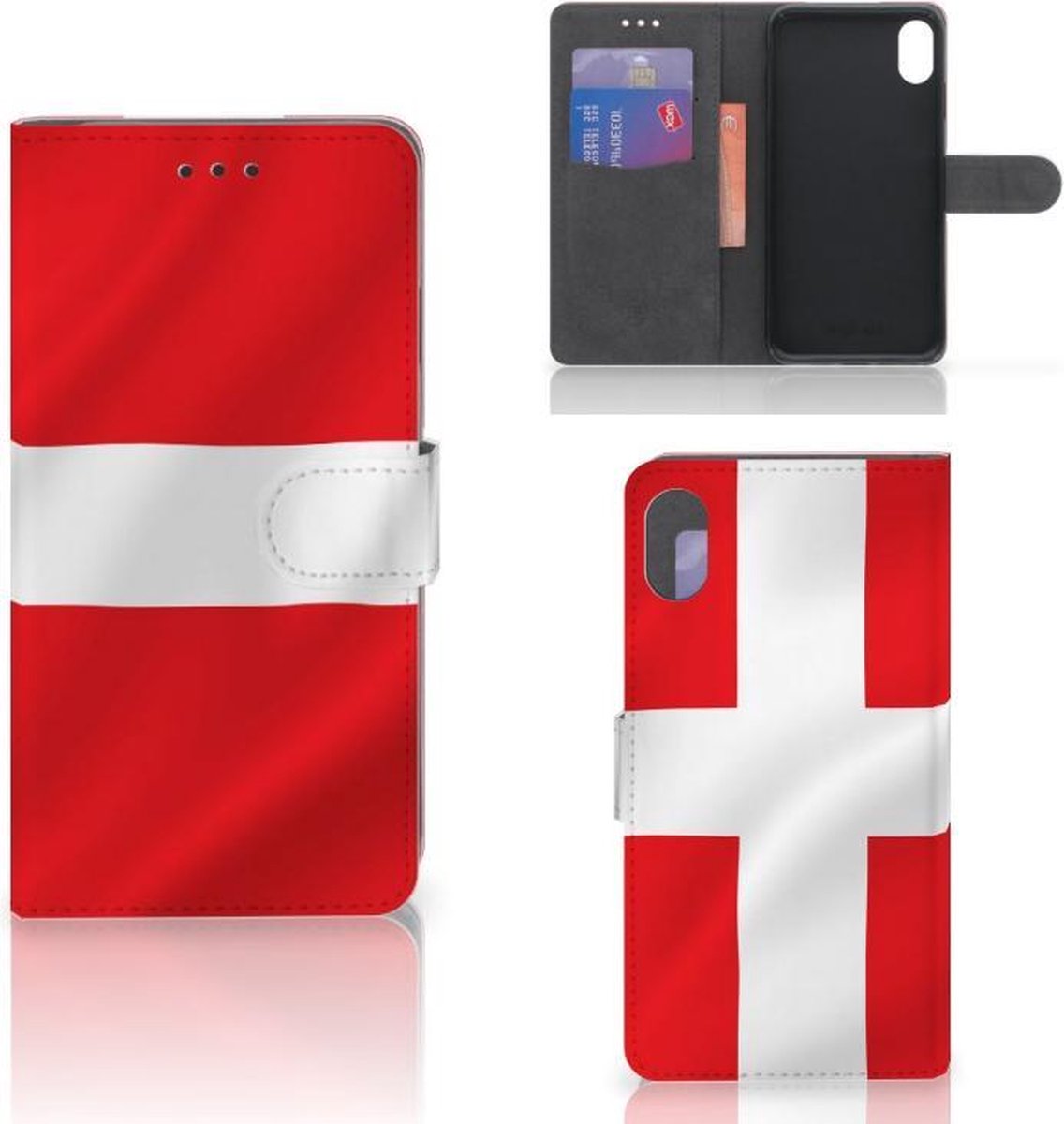 Apple iPhone Xs Max Bookstyle Case Denemarken