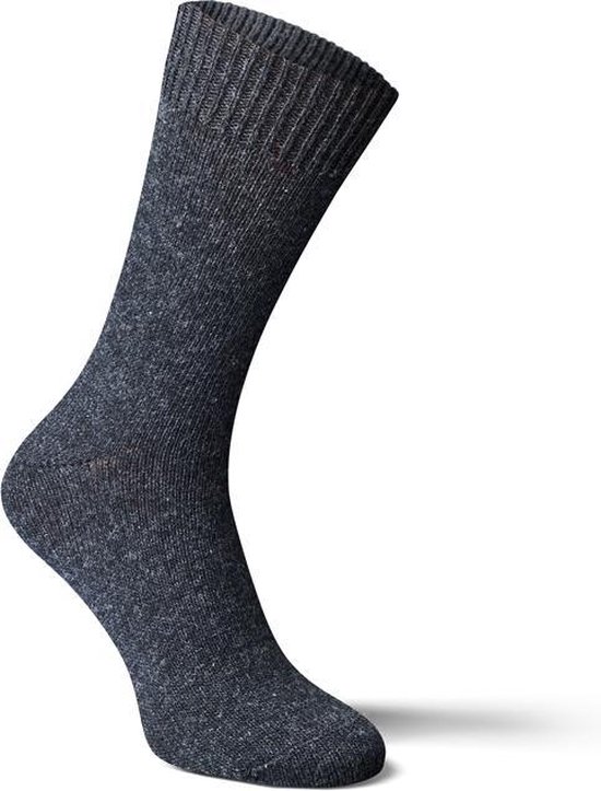 Fellhof Alpaca sokken dun maat 43-46 – antraciet – alpacawol – wollen sokken – warme sokken - hypoallergeen - temperatuurregulerend – comfortabel – zacht