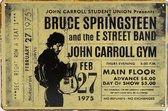 Concert Bord - Bruce Springsteen – And The E Street Band 1975