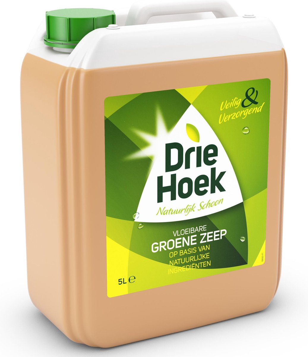 Wanorde Weggegooid markering Driehoek - Vloeibare Groene Zeep - 5 liter | bol.com
