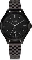 ZINZI Classy ZIW1037 34mm zwart + gratis Zinzi armbandje