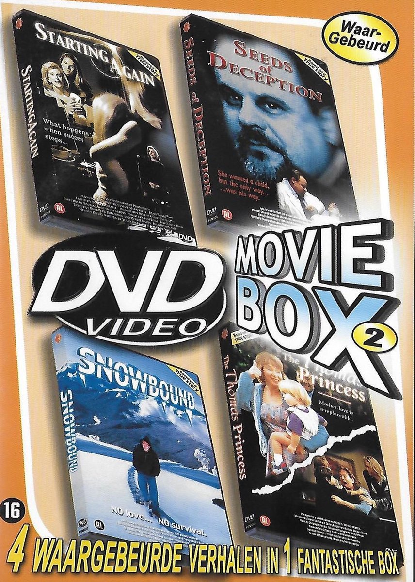 Movie Box 2 ( starting again / seeds of deception / snowbound / thomas princess )