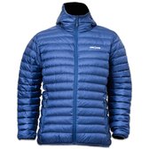 Lowland Outdoor - Donsjas voor mannen - Optimum - Hoody - Kobalt blauw - maat XL