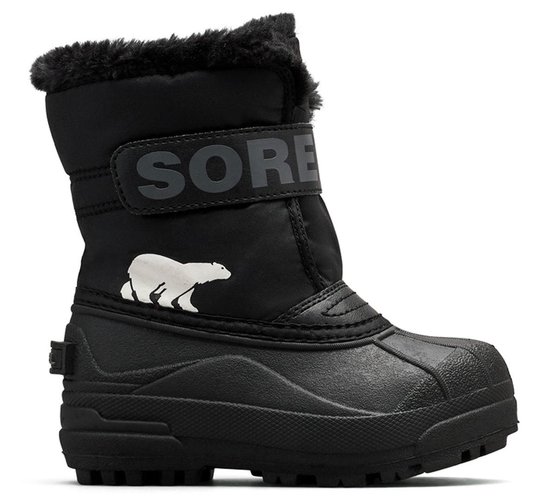Sorel Snowboots - Maat 21 - Unisex - Jongens - Meisjes - zwart/wit | bol.com