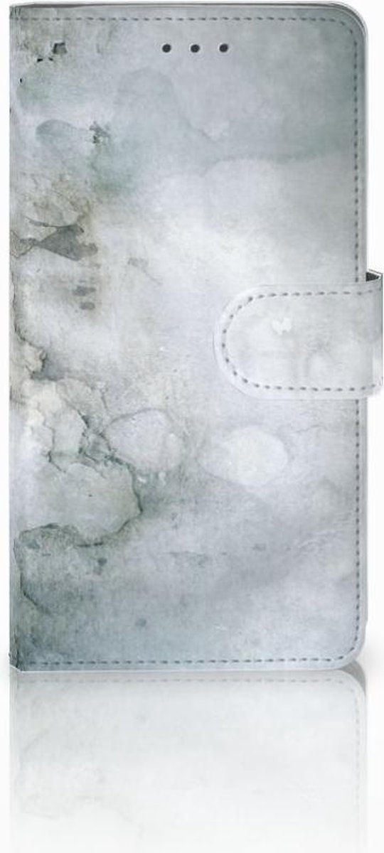 Hoesje Samsung Galaxy J7 2016 Painting Grey