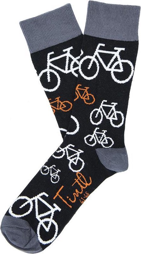 Tintl socks unisex sokken | Black & white - Amsterdam 41-46)
