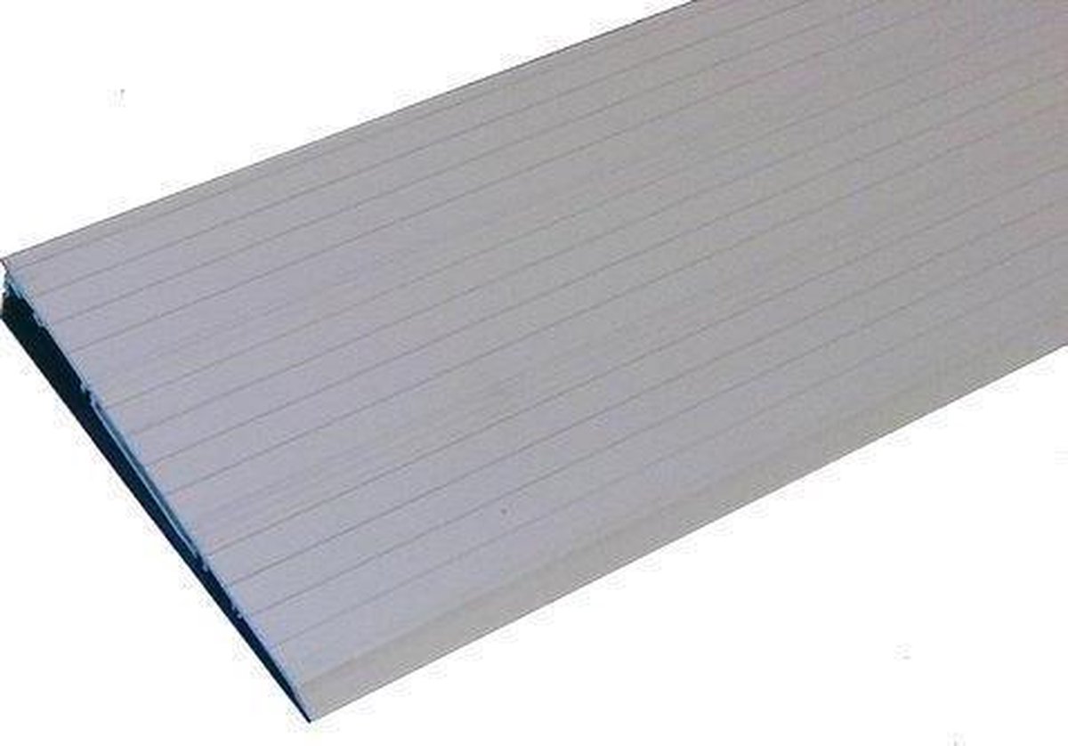Drempeloploop TR205 - Aluminium - Geschikt voor Hoogte tot 4 cm - Ter vervanging van drempel
