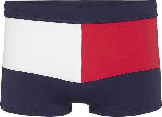 Tommy Hilfiger Zwembroek - navy blazer met colour-blocked vlag-S | bol.com