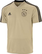 adidas Ajax 18/19 Trainingsshirt - Voetbalshirts  - goud - XS