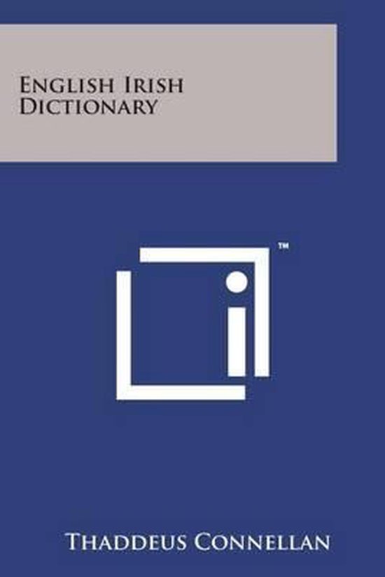 English Irish Dictionary - cover