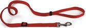 Beeztees - Hondenriem - Nylon - Rood - 120-180 cm x 10 mm