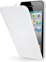 Muvit Apple iPhone SE 5/5S iFlip Case Hoesje Wit