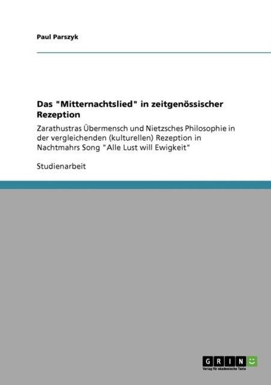 Foto: Das mitternachtslied in zeitgen ssischer rezeption