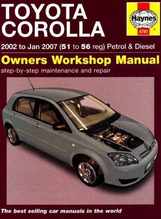 Toyota Corolla Manual 02-07