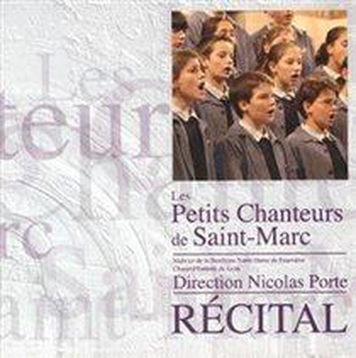 Les Petits Chanteurs De Saint-Marc/Aloy/Faricier/Porte, N.