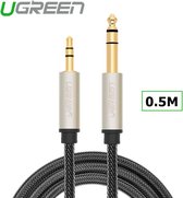 UGREEN 3.5mm Male naar 6.35mm Male Jack Audio Kabel - 0.5 Meter