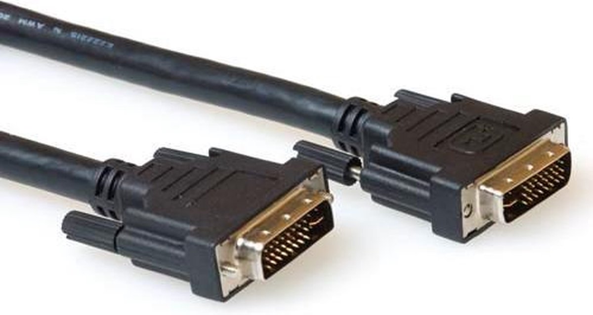 ACT AK3950 DVI-I Dual Link Aansluitkabel male/male - 2 meter