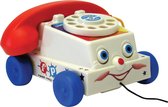 Fisher-Price Classics Kwebbeltelefoon - Telefoon met trektouw - Retro speelgoed – Peutertelefoon