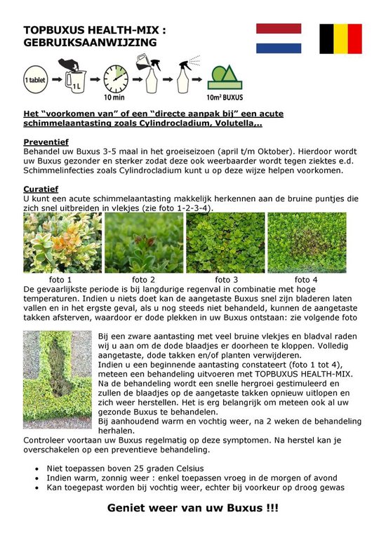 TOPBUXUS GROW Engrais Professionnel Pour Buis 5kg - Nourrit 100m² - Favorise Croissance Saine Et Verte