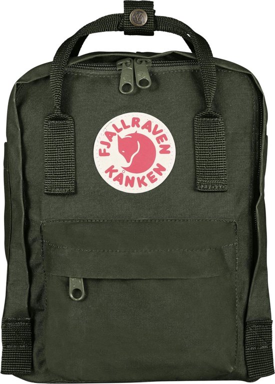 Fjällräven Kånken Mini Unisex Rugzak - Forest Green