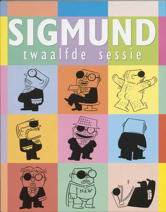 Cover van het boek 'Sigmund / Twaalfde sessie'