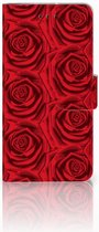 Motorola Moto G7 Play Bookcover hoesje Red Roses
