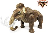 Dinosaurus speelgoed - mammoth - met licht en mammoet geluiden - 26CM