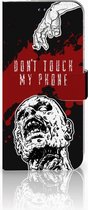 Geschikt voor Samsung Galaxy A50 Portemonnee hoesje Zombie Blood