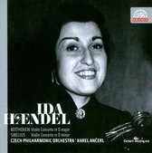Ida Haendel, Czech Philharmonic Orchestra, Karel Ančerl - Beethoven/Sibelius: Violin Concertos (CD)