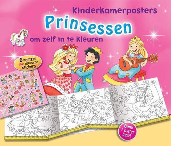 Cover van het boek 'Princessen kinderkamerposters'