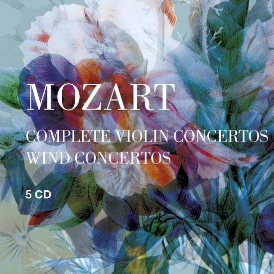 Mozart 250th Anniversary Edition Complete Violin Concertos Concertos For Winds 