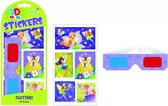 Peaceable Kingdom 3d Stickers Flutter! 5 Stuks