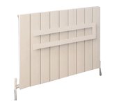 Eastbrook Rosano wit horizontaal aluminium radiator