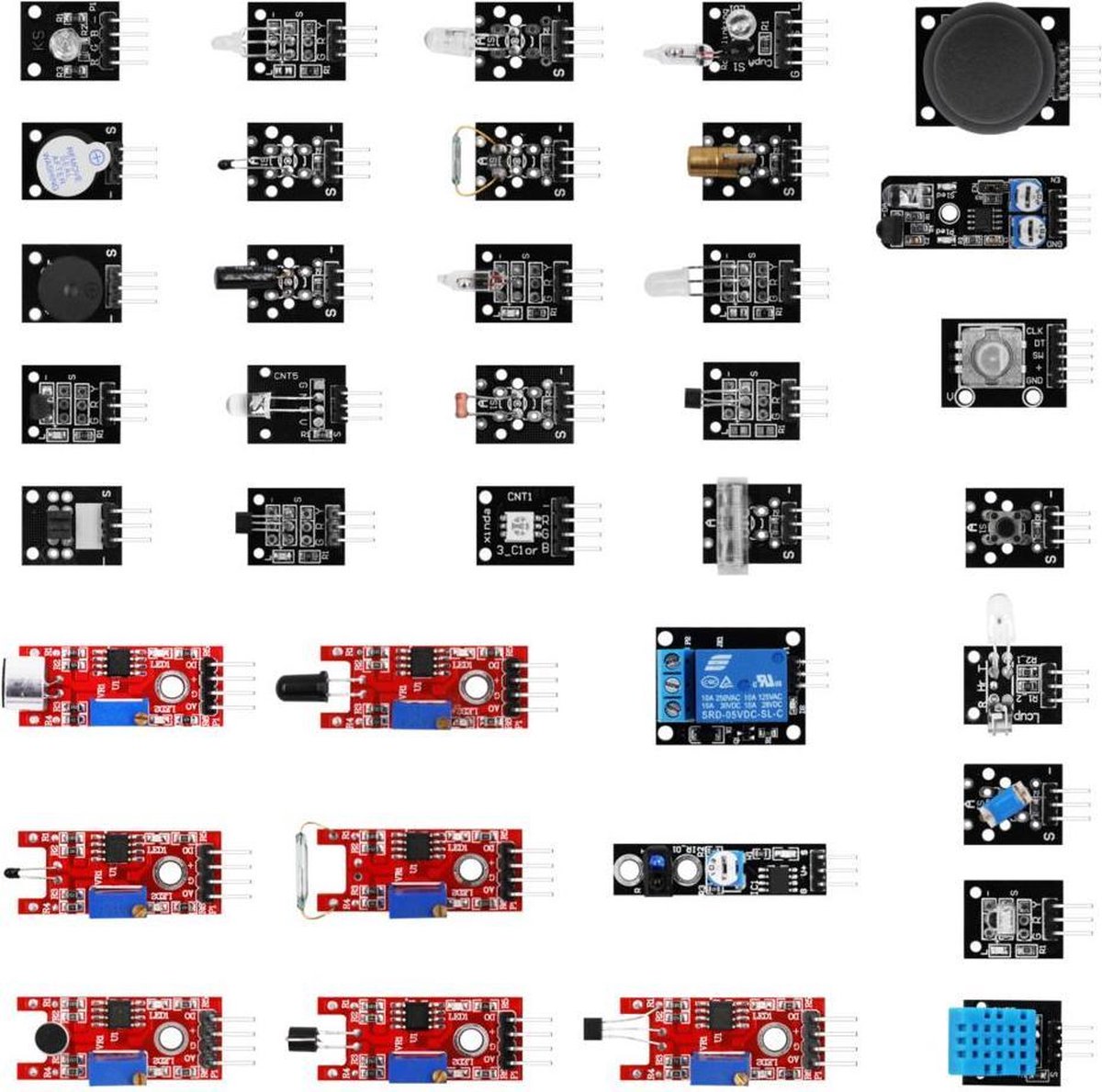 Arduino Sensor Module Starter Kit XL | 45 in 1 | UNO R3 - ATmega2560 ...