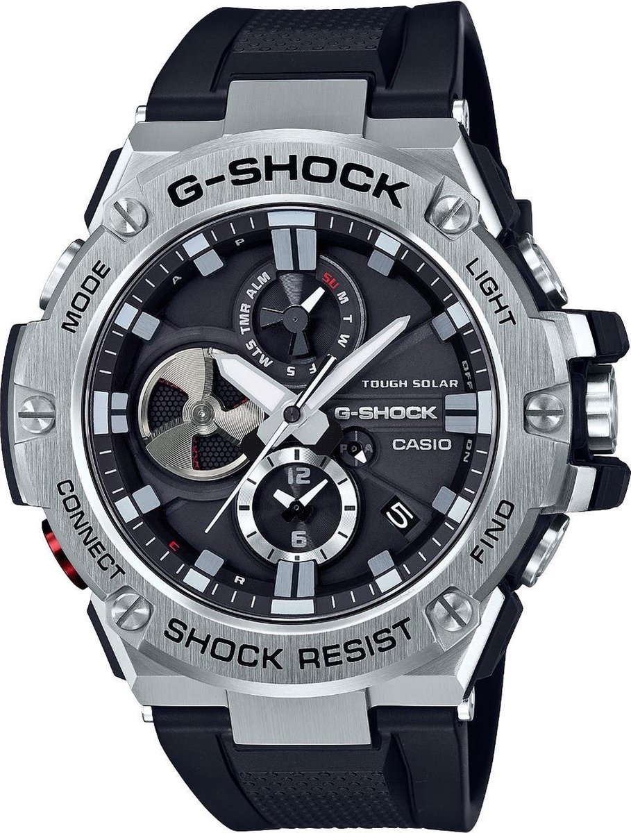 Casio GST-B100-1AER horloge Polshorloge Roestvrijstaal