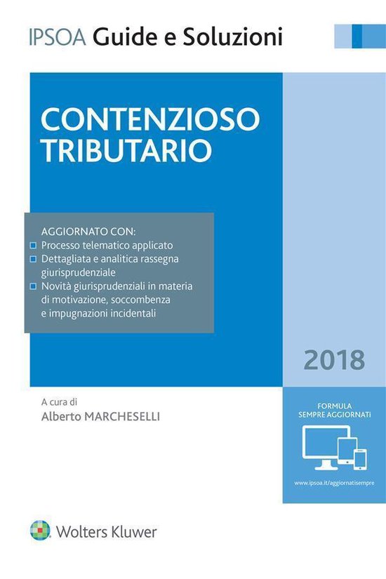 Contenzioso tributario - cover