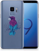 Silicone Backcase Geschikt voor Samsung Galaxy S9 Merel