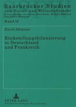 Rueckstellungsbilanzierung in Deutschland Und Frankreich