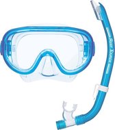 ReefTourer- RC0105- COMBO- Snorkelmasker- Snorkelset lichtblauw