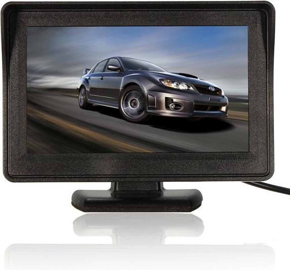 Mini Monitor for Car Car Rear-view Mirror System Monitor Automobile BW 4.3 Color TFT Car Monitor Support 480 x 272 Resolution 